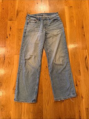 American Eagle Outfitters Light Blue Denim stovepipe Jeans